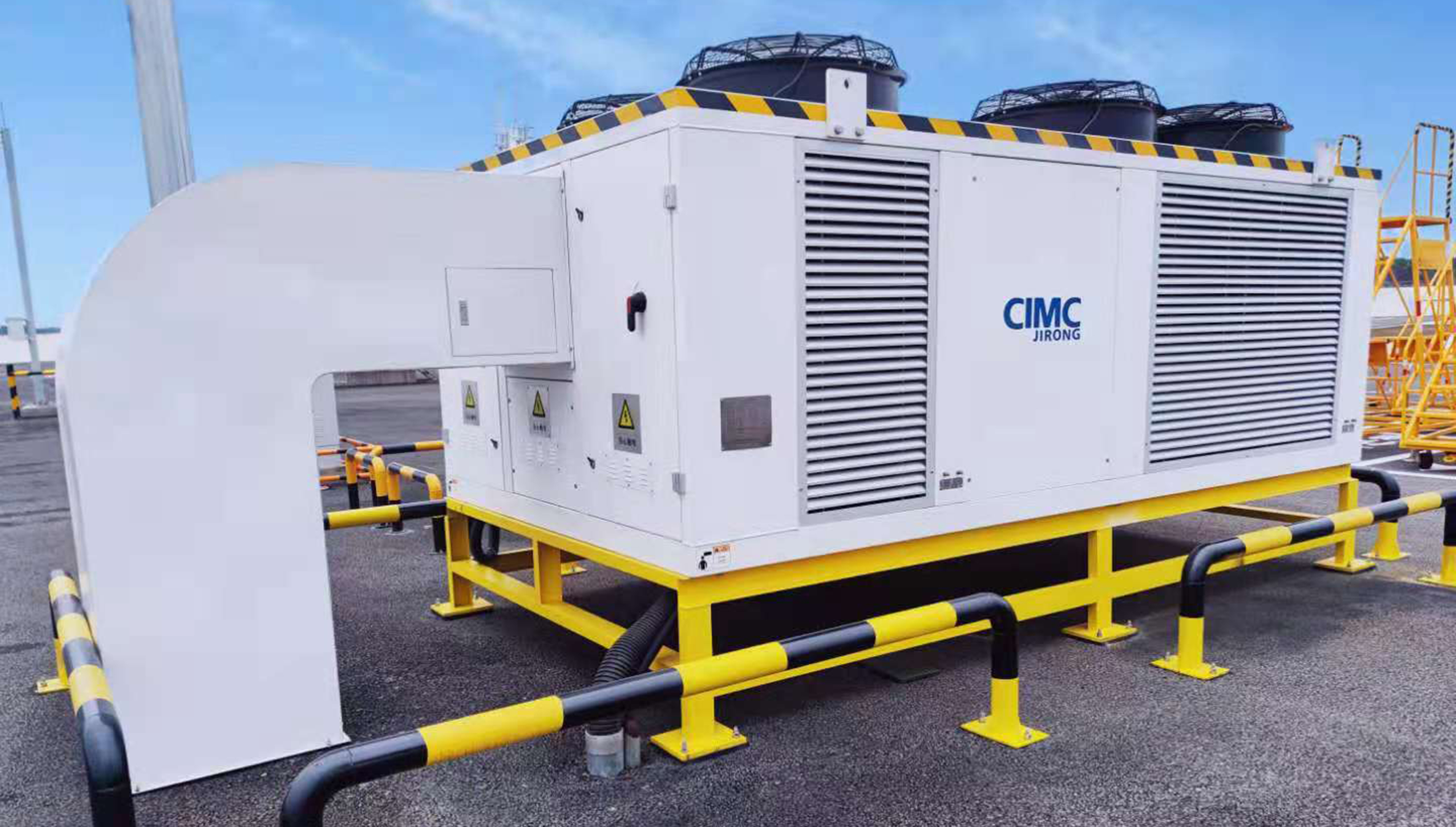 地井式飞机地面空调机组